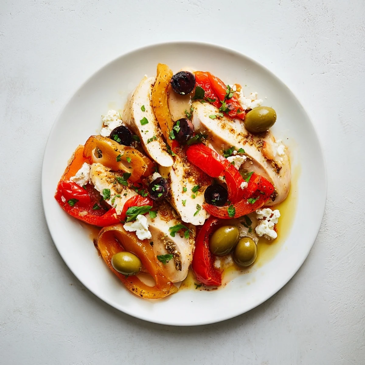 Easy Sheet Pan Greek Chicken