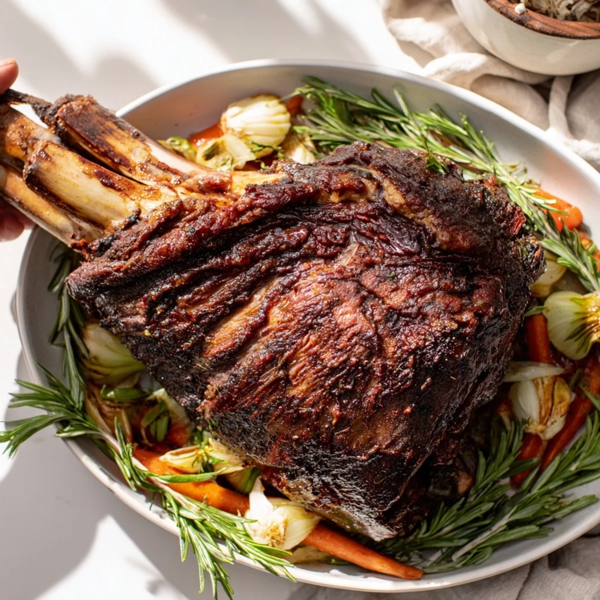 Slow Roasted Lamb Shanks