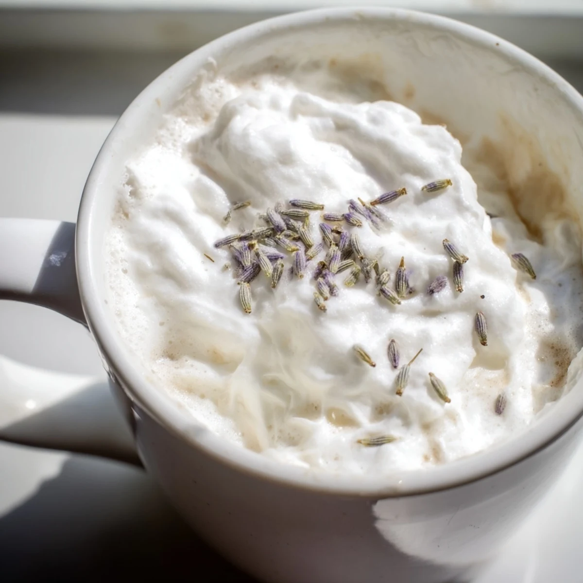 Whipped Lavender Latte