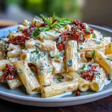 Golden Marry Me Pasta, brimming with sun-dried tomatoes and luxurious creamy sauce.