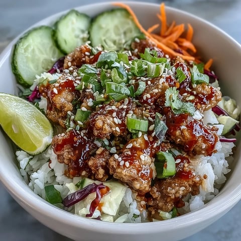 Sizzling ground turkey glazed in tangy bang bang sauce, layered over fluffy rice with crunchy carrots, cucumbers, and red cabbage.