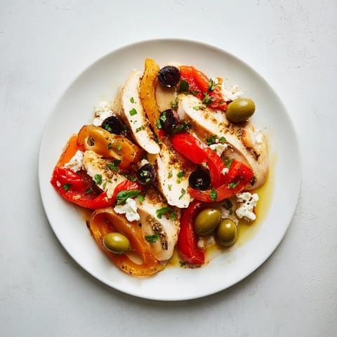 Easy Sheet Pan Greek Chicken