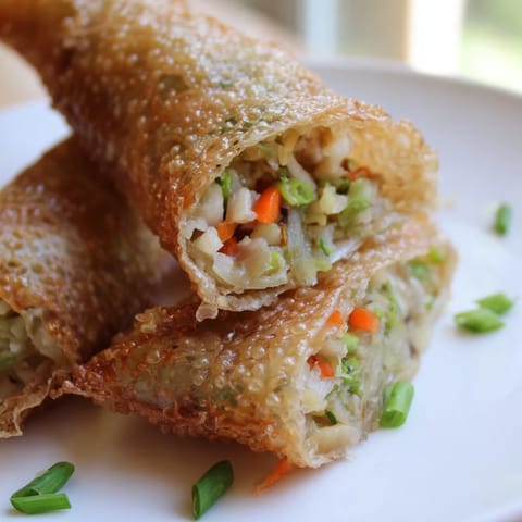 Crispy Rice Paper Dumplings