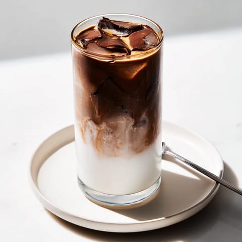 Chocolate Cracking Iced Latte