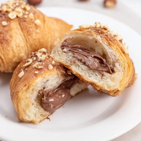 3-Ingredient Nutella Croissants