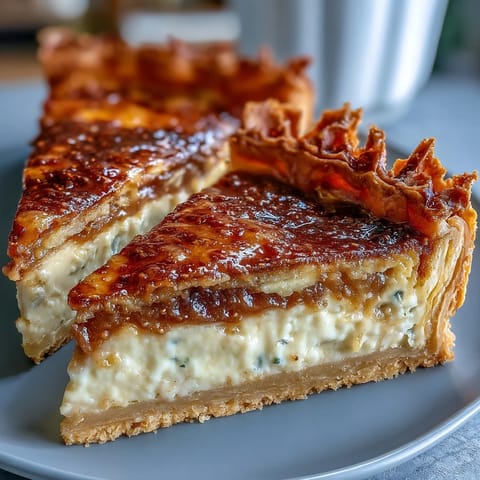 Cardamom Custard Tart