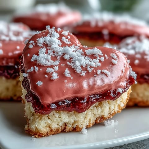 Valentines Day Strawberry Cookies
