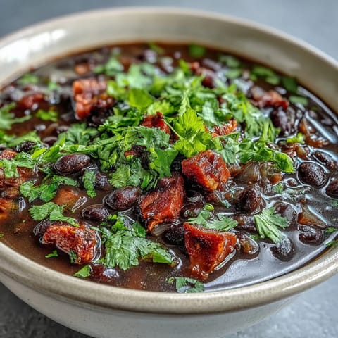 Ham Black Bean Lime Cilantro