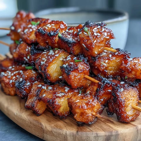 Air Fryer Chicken Pineapple Bites