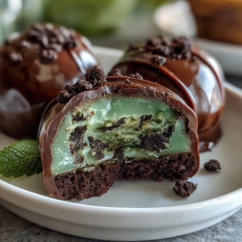 Vibrant green Oreo truffle balls coated in creamy white chocolate, perfect for festive St. Patrick's Day celebrations.
