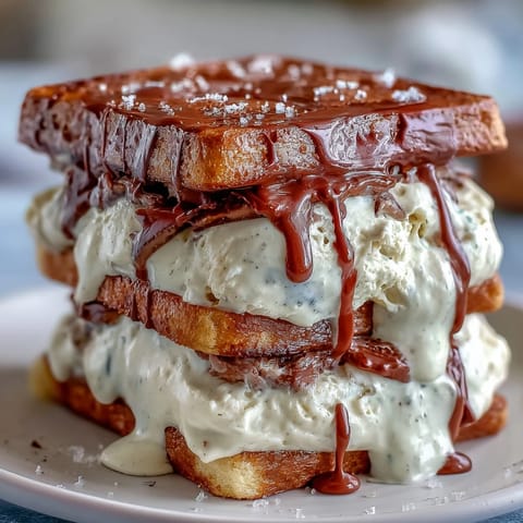 Vanilla Bean Frappuccino Sandwiches