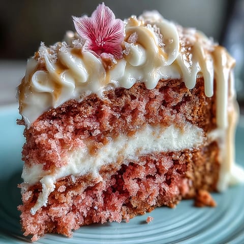 Elegant pink Rosé Velvet Cake with shimmering gold drip for bridal showers.