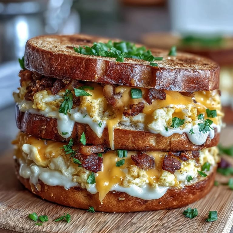 Chewy protein bagels layered with baked eggs and cheese are ideal for meal prep.