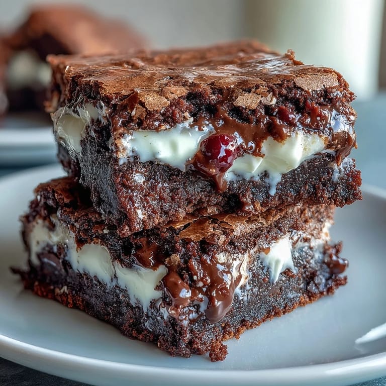 Soft, fudgy brownie bites decorated with star-spangled frosting and sprinkles, perfect for celebrating Independence Day with friends and family.  